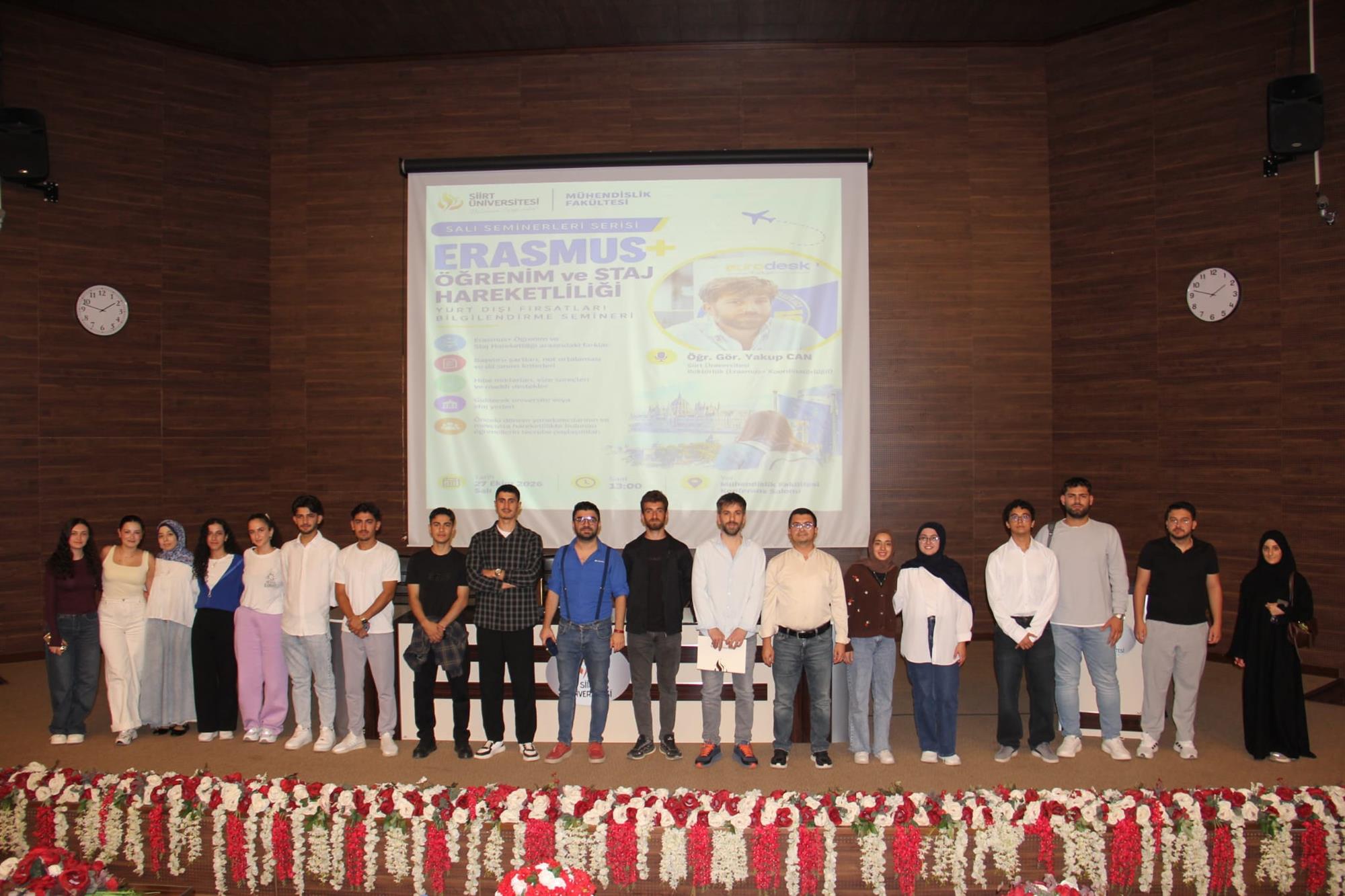 Salı Seminerleri Kapsamında Erasmus+ Bilgilendirme Semineri Gerçekleştirildi