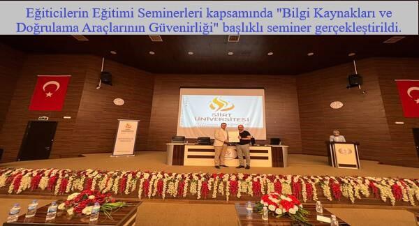 Eğiticilerin Eğitimi Seminerleri Serisi’nde Bilgi Dolu Bir Buluşma!