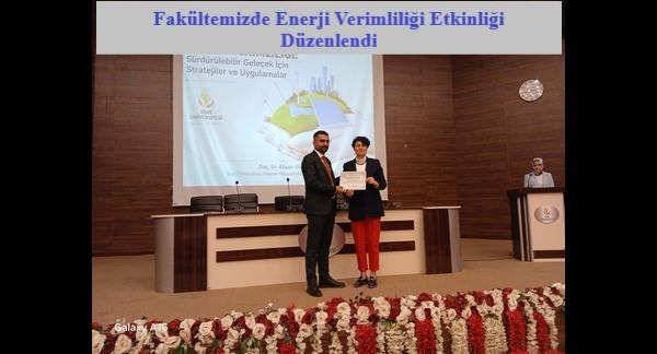 Fakültemizde Enerji Verimliliği Etkinliği Düzenlendi
